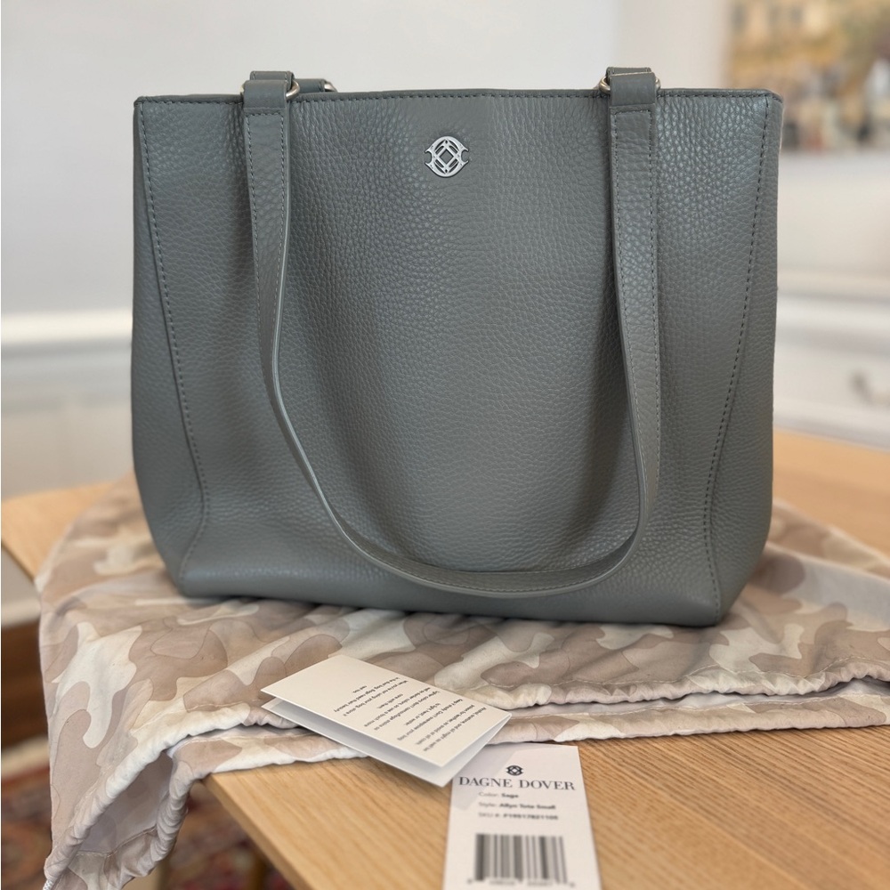 Dagne Dover Gray Tote Bag